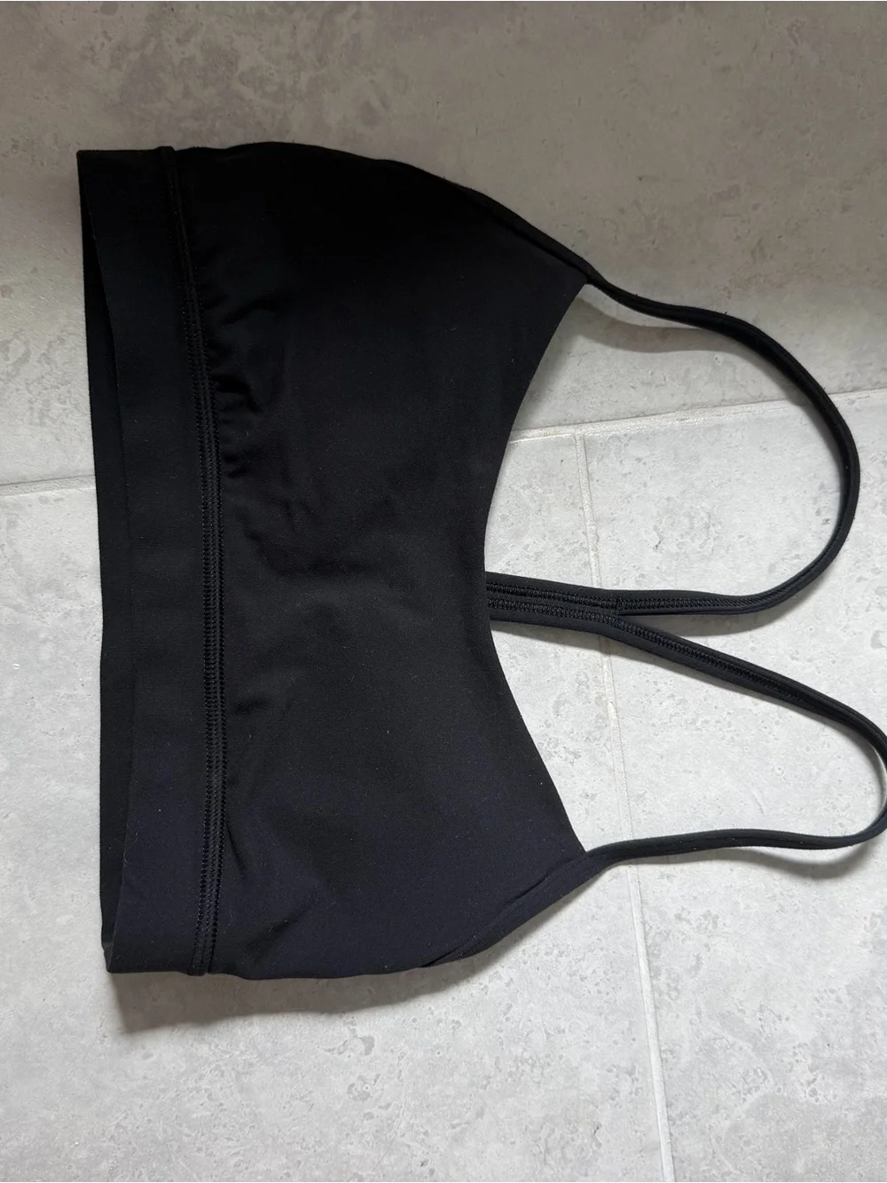 lululemon athletica Black power y Sports Bra
